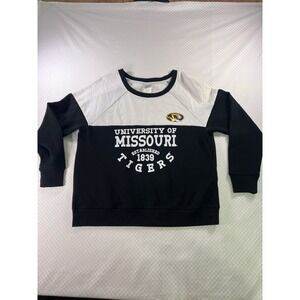 Creative Apparel Youth Girls Missouri Tigers Long Sleeve Sweater Small